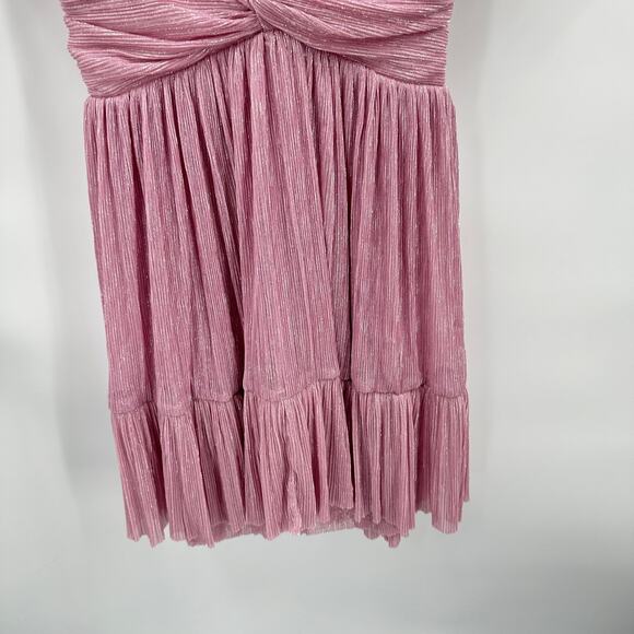 Sabina Musayev NWOT Shaylee Flutter Sleeve Low Back Dress in Lavender // M - Picture 9 of 15